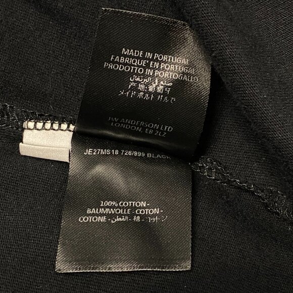 J.W. ANDERSON Black T-Shirt - Picture 6 of 6